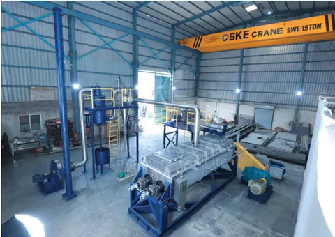 Assembly & testing – AS Engineers paddle dryer plant