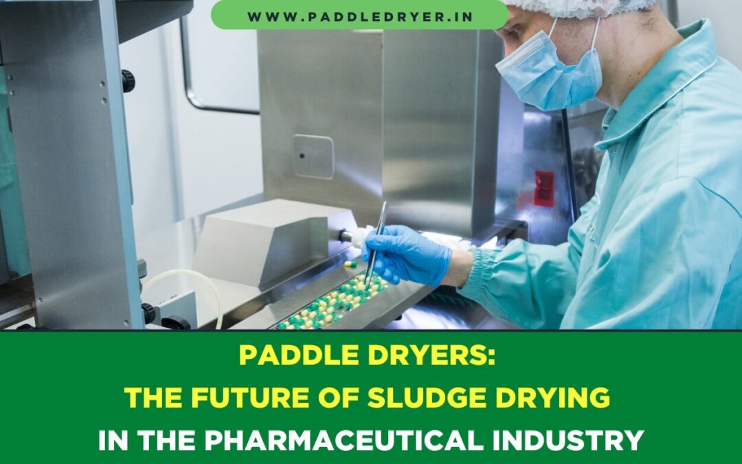 Paddle Dryers: The Future of Sludge Drying in the Pharmaceutical Industry