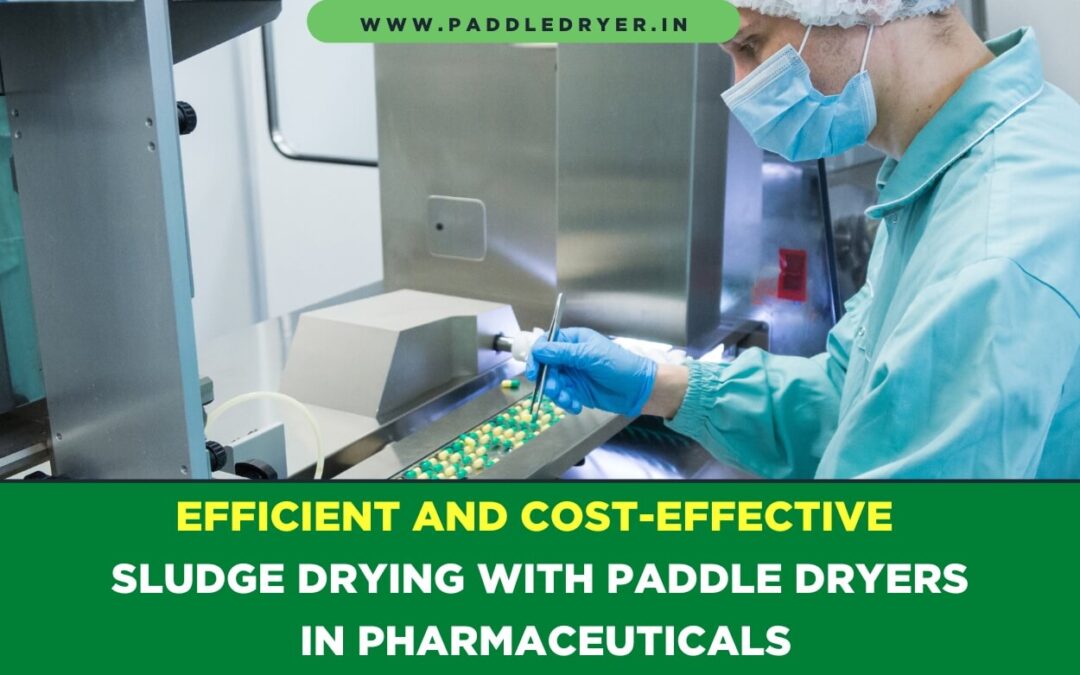 Cost-Effective Pharmaceutical Sludge Drying with Paddle Dryers