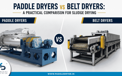 Paddle Dryers vs Belt Dryers: A Practical Comparison for Sludge Drying