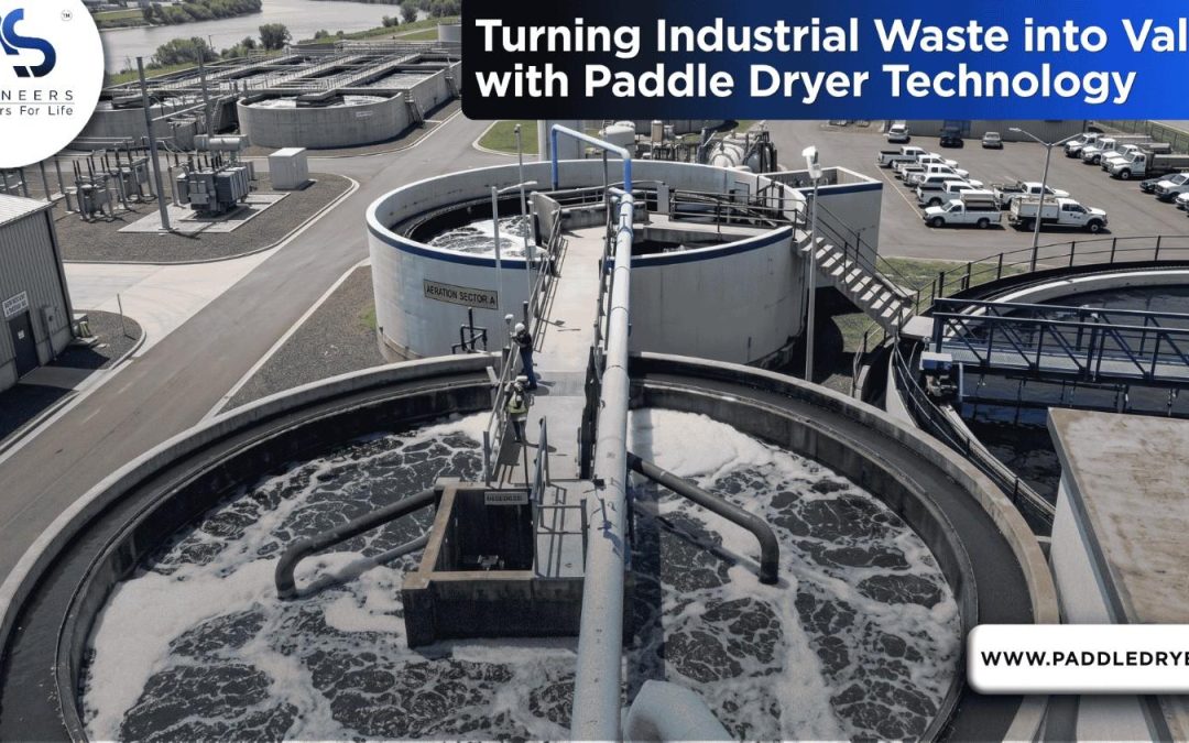 ETP Sludge Management: Turning Industrial Waste into Value with Paddle Dryer Technology