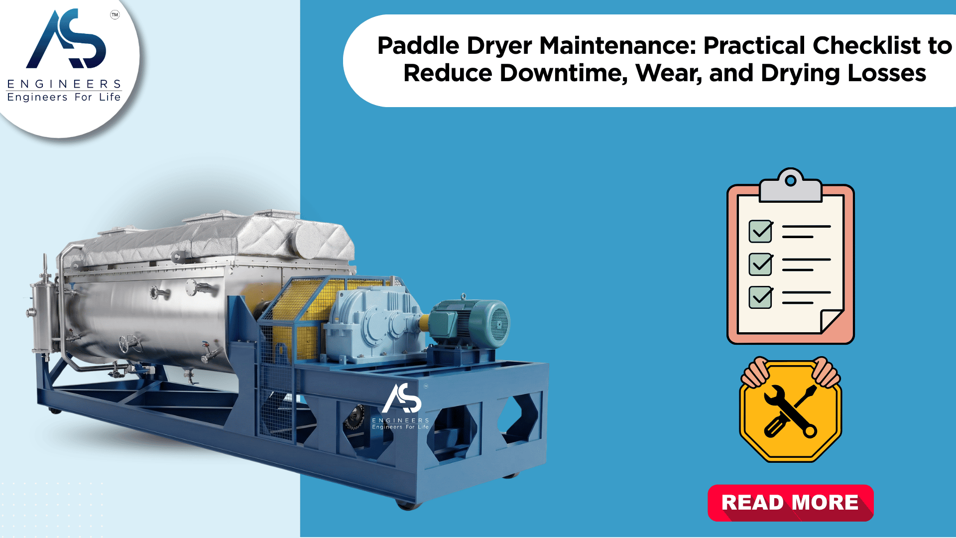 Paddle Dryer Maintenance