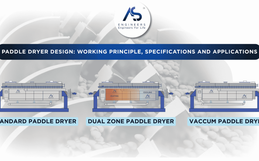 Paddle Dryer Design: Working Principle, Specifications and Applications