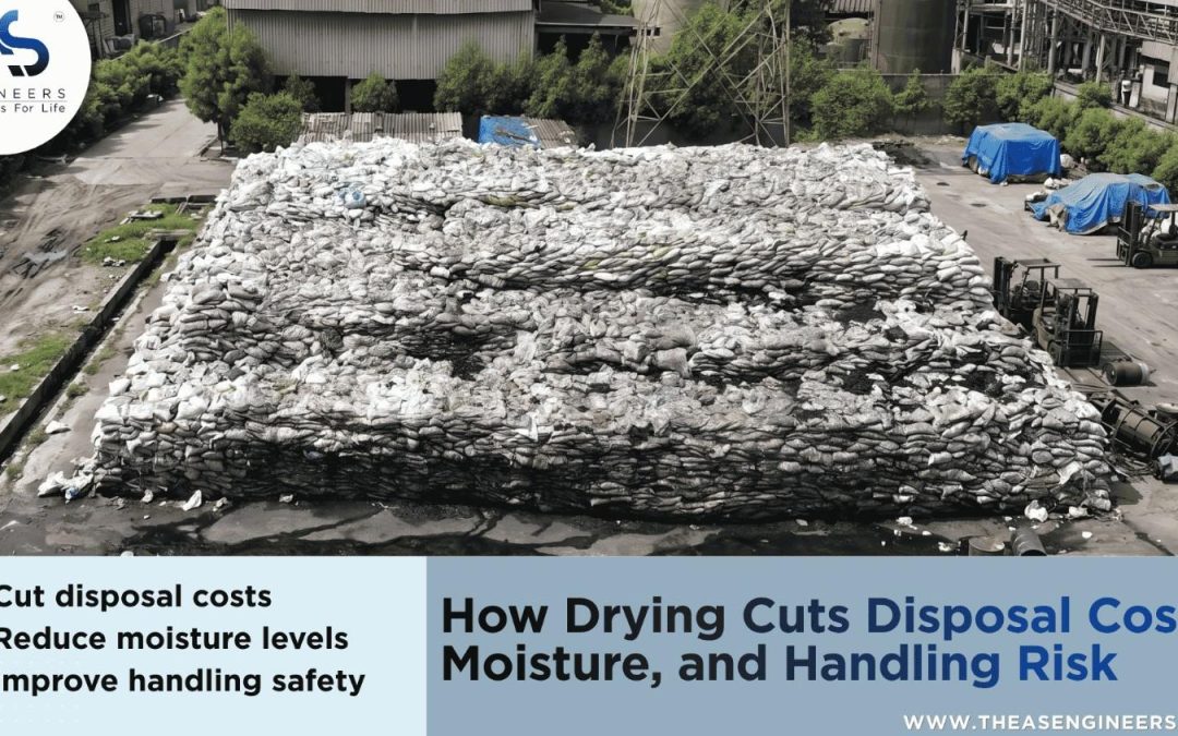 Sludge Volume Reduction: How Drying Cuts Disposal Cost, Moisture, and Handling Risk
