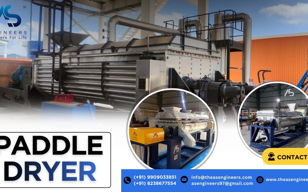 Paddle Dryer Manufacturer Chennai: Buyer Guide for Industrial Sludge and Process Drying