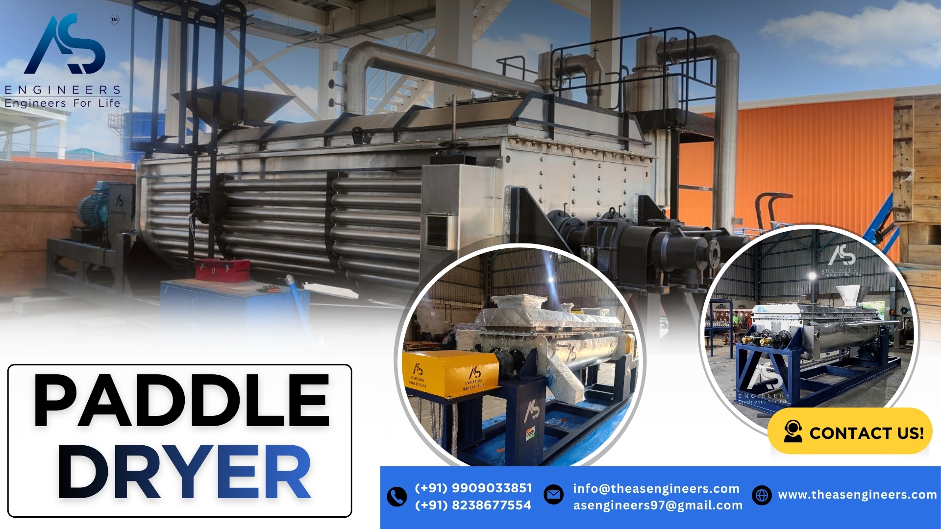 paddle dryer