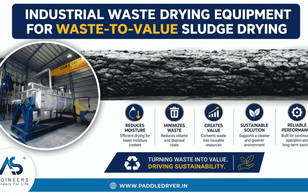 Industrial Waste Drying Equipment for Waste-to-Value Sludge Drying