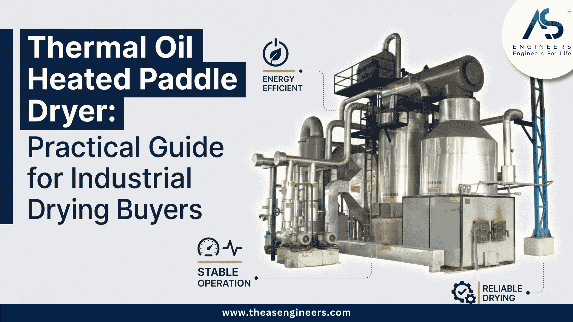 Thermal Oil Heated Paddle Dryer