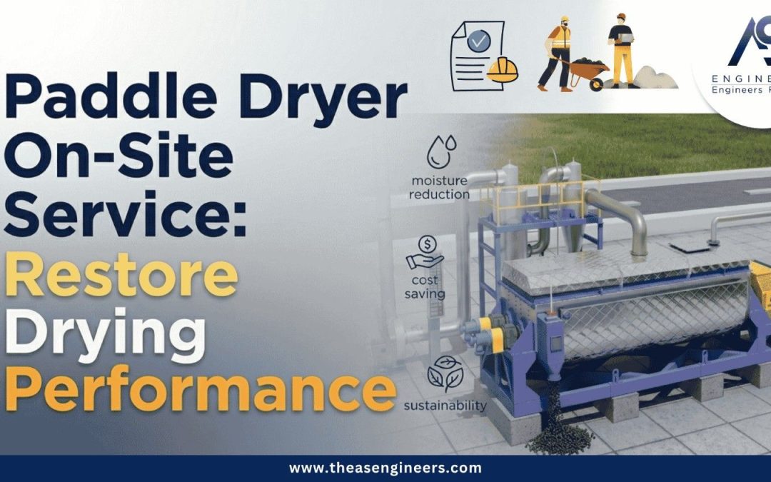 Paddle Dryer On-Site Service: Restore Drying Performance Without Guesswork